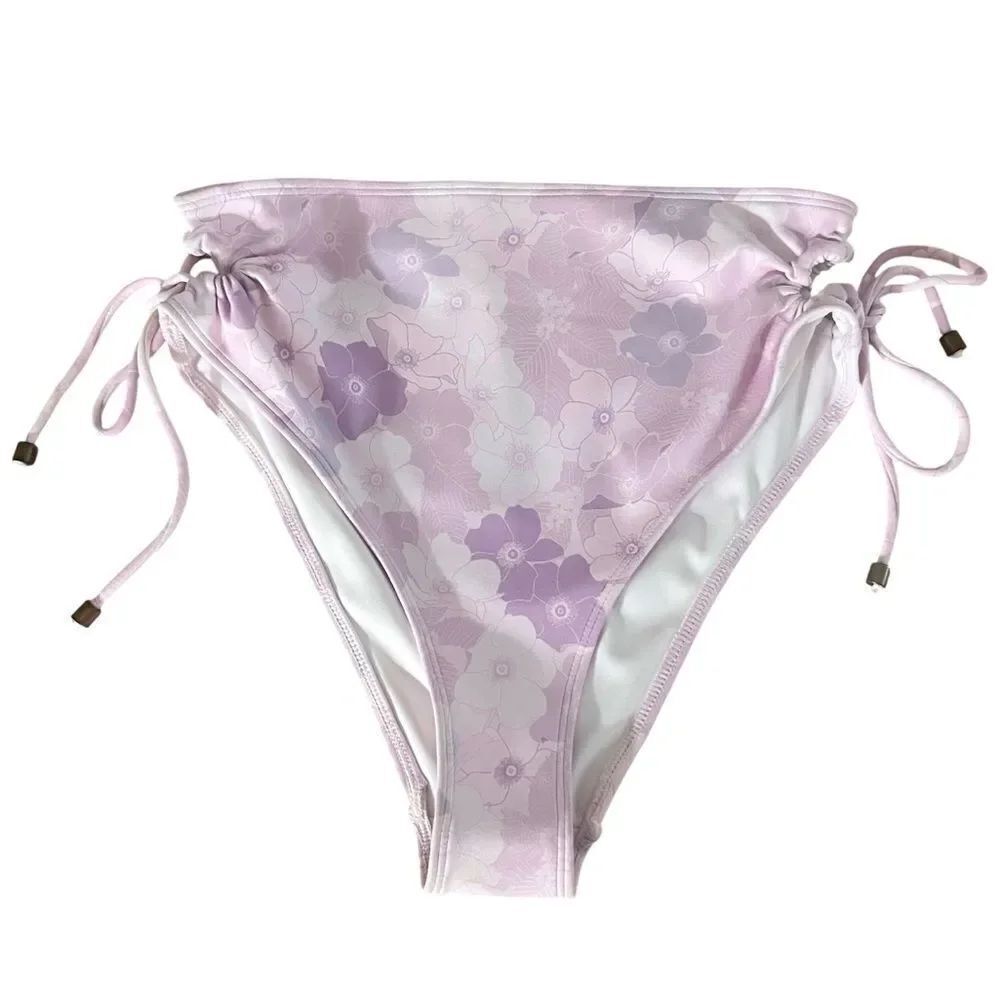 Charlie Holiday Hi Waisted Floral Bikini Bottoms